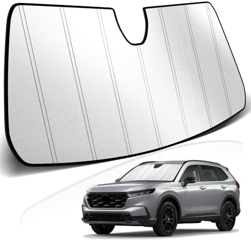 KUST Windshield Sun Shade for Honda CRV 2023-2025 2026 Foldable Thicken Window by KUST