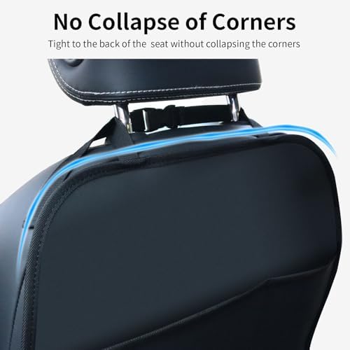 Kick Mat Back Seat Protector Waterproof Leather Car Seat Back Organizers Cover - Image 5