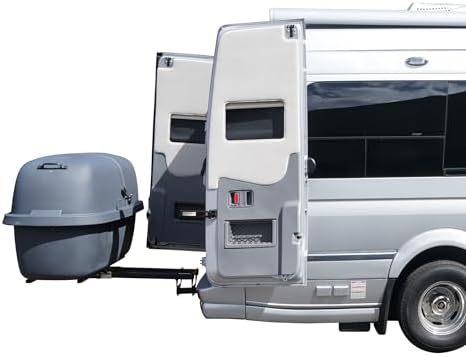 Let's Go Aero GearSpace Slideout Hitch Cargo Carrier -Dark Gray - Image 3