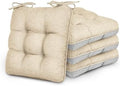 Love's cabin Memory Foam Chair Cushions Set of 4, Outdoor/Indoor Chair Pads by Lovescabin
