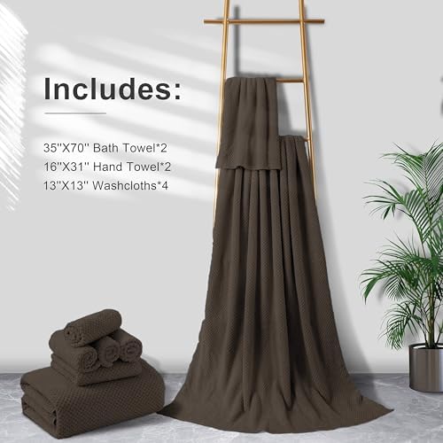 Smuge Extra Large Bath Towel Sheet Set 35x70 Inches - Image 5