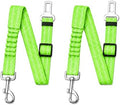 Dog Car Restraint Tether 2Pcs, Retractable Pet Travel Harness by Ortarco