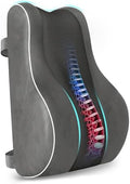 CloudBliss XL Lumbar Support Pillow, Memory Foam by CloudBliss