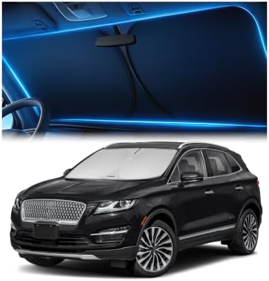 Magnelex Windshield Sun Shade for Lincoln MKC 2015-2019, Foldable Car Window by Magnelex