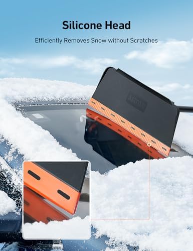 AstroAI 48" 2-in-1 Snow Scraper - Image 2