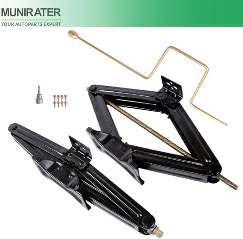 munirater RV Trailer Stabilizer Leveling Scissor Jacks 2-Pack 6600lbs - Image 3