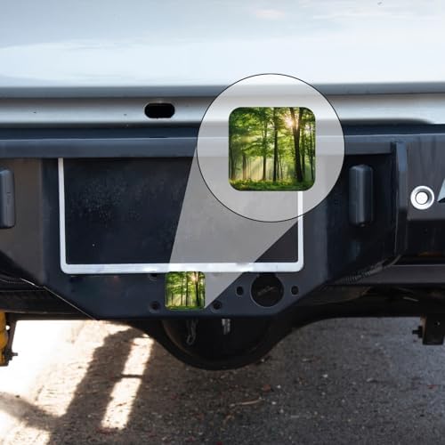 Hitch Cover Fits for 2-Inch Hitch, Forest Scene - Image 5