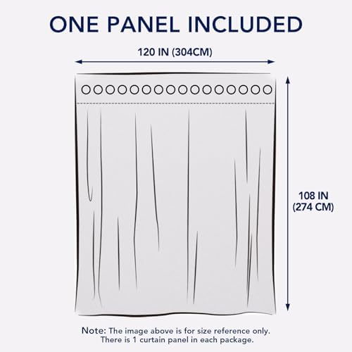 PureFit Outdoor Curtains for Patio Waterproof Weatherproof Outside Curtains - Image 6