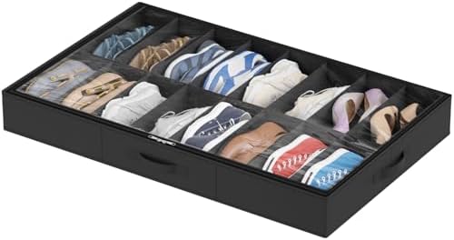 Lifewit Under Bed Shoe Storage Organizer, 1 Pack by Lifewit