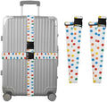 Polka Dots Colorful Cute Luggage Straps by Unknown