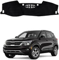 Dashboard Mat Cover for Kia Seltos 2019-2023 Nonslip Center Console Sunshield by BOLTRY