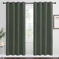 NICETOWN Dark Mallard Blackout Curtain Panel Grommet by NICETOWN