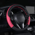 Auto Car Leather Steering Wheel Cover Anti Slip Wrap 15" by Follicomfy