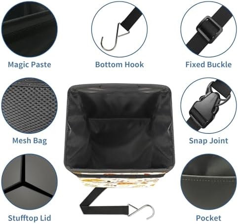Car Trash Can – Multi-Purpose, Lightweight and Portable - Image 6