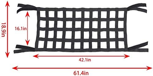 for Jeep Sunshade Hammock, Mesh Cargo Net - Image 2