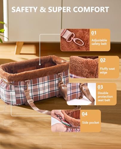 BurgeonNest Center Console Dog Car Seat - Image 5