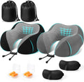 CloudBliss Memory Foam Travel Neck Pillow by CloudBliss