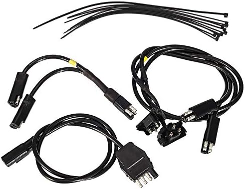 Partsam Red Cargo Carrier Hitch Rack Lights Kit, Bike Rack Light - Image 6