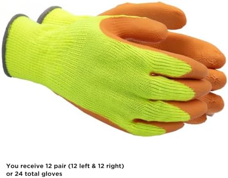 SHOWA Atlas 300 Original 1994 Crinkle Grip Work Gloves, - Image 3