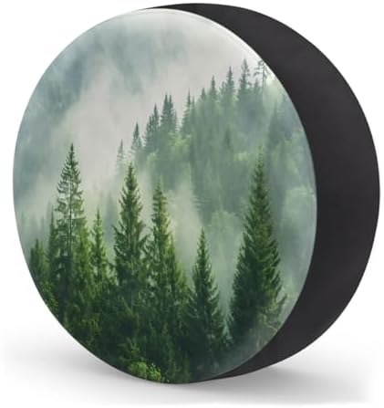 Forest Spare Tire Cover 14in Spare Wheel Covers Tire Storage Cover - Image 2
