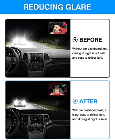 CARTIST Dashboard Cover Mat for 2011-2019 2020 2021 Jeep Grand Cherokee - Image 4