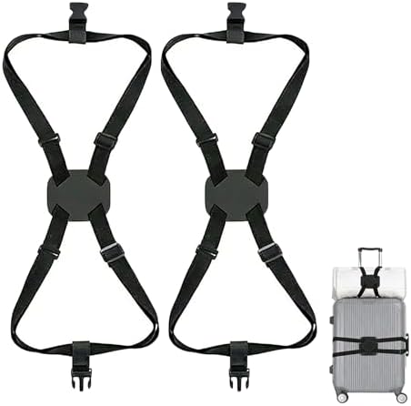 Luggage Straps Bag Bungee, Luggage Straps by Gsiujch