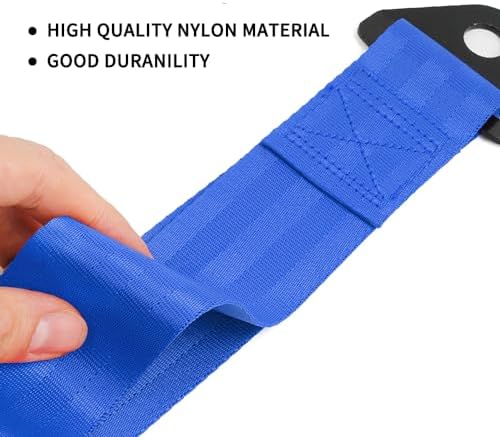 RASTP Racing Tow Strap for Front or Rear Bumper - Image 2