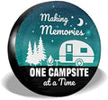 Making Memories One Campsite of A Time Spare Tire Cover Tree 14 Inch by Unknown