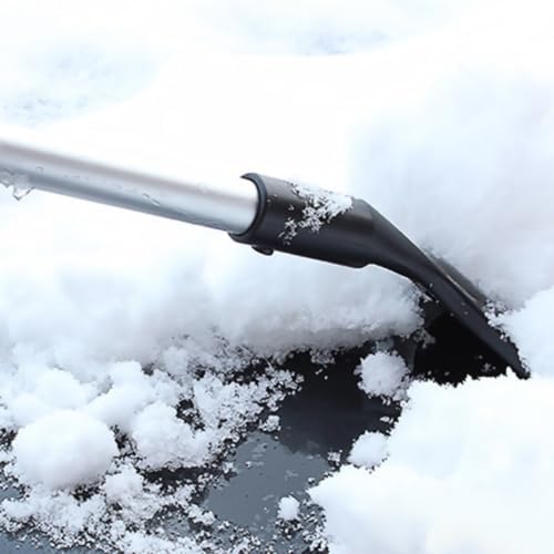 Telescoping Snow Brush with Aluminum Alloy Handle Ice Scraper - Image 6