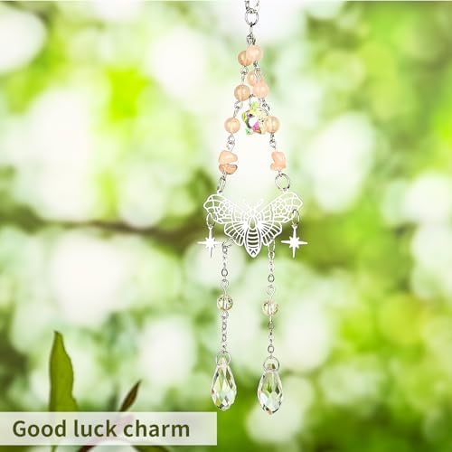 Car Rear View Mirror Accessories Car Hanging Ornament, Butterfly Boho Rearview - Image 5