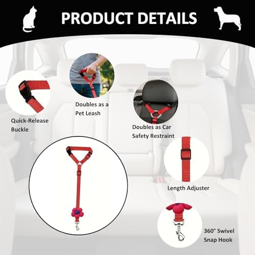 Dog Seat Belt Pet Car Leash - Image 4