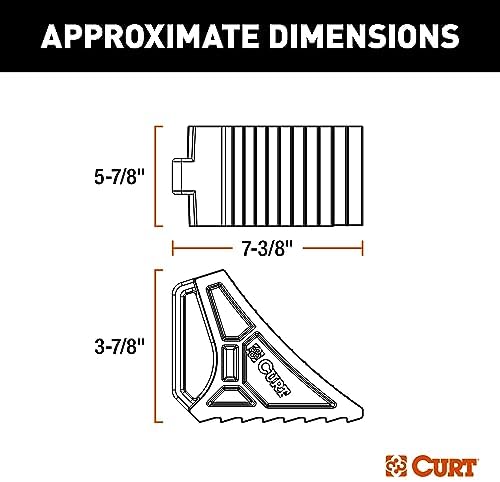 CURT 22801 HD Wheel Chock - Image 2