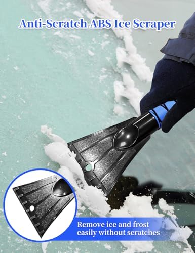 HEEYA 42.2 Inch Snow Brush and Ice Scraper - Image 5