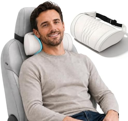 Universal Memory Foam Car Headrest Neck Pillow, Ergonomic Memory Foam Car by VUCHEET