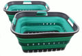 SAMMART 42L Collapsible Plastic Laundry Basket by SAMMART