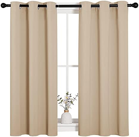 NICETOWN Biscotti Beige Blackout Curtains by NICETOWN