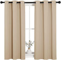 NICETOWN Biscotti Beige Blackout Curtains by NICETOWN