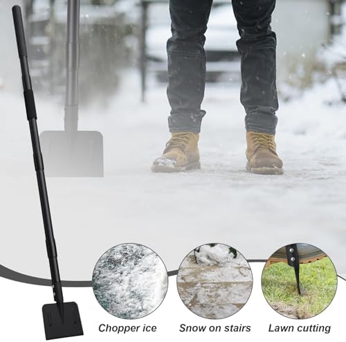 Ice Chopper, 67 Inch Tall & 1-1/4 Inch Diameter Heavy Duty Stainless Steel Ice - Image 5