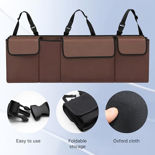 Car Trunk Organizer, Waterproof Backseat Hanging Large Storage - Image 4