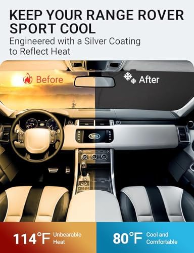Proadsy Custom Fit Car Windshield Sun Shade - Image 3