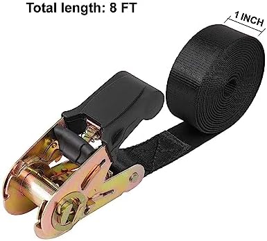 Ayaport Endless Ratchet Straps, 8FT Heavy Duty Cargo Tie Downs - Image 5