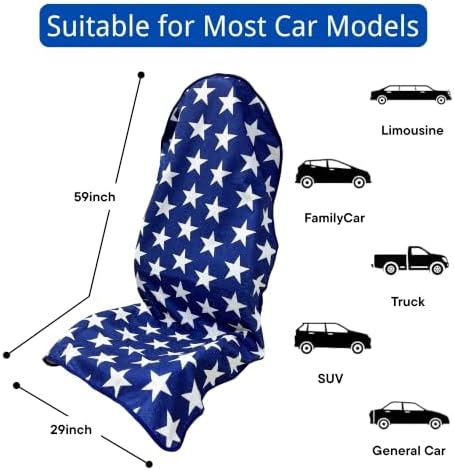 Waterproof Car Seat Cover for Front Seats, Protector for Cars SUVs Trucks - Image 6
