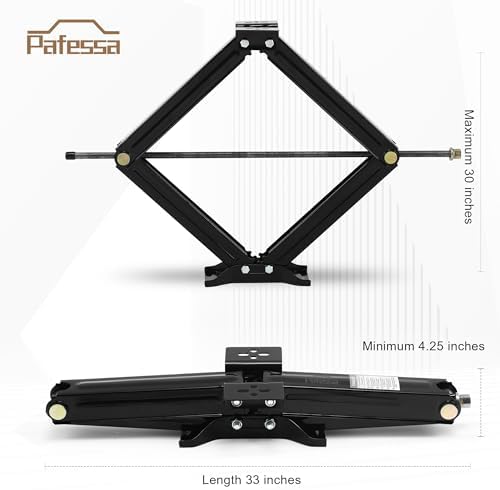 30" RV Scissor Jack Stabilizer 7800lb Heavy Duty 30" RV Trailer Stabilizer - Image 2