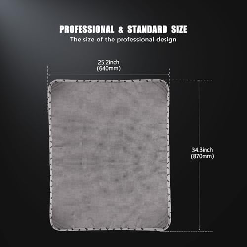 SPTA Microfiber Drying Towel, Waffle-Weave Highly Absorbent, Scratch Free - Image 4