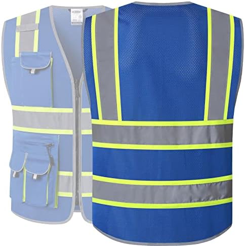 JKSafety Safety Vest for Men Women - Image 2
