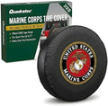Quadratec Spare Tire Cover, U.S. Marines Licensed Logo by Quadratec