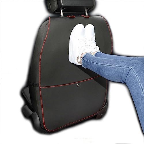HCMAX 2 Pack Kick Mat Car Seat Back Protector Waterproof Easy to Clean - Image 7