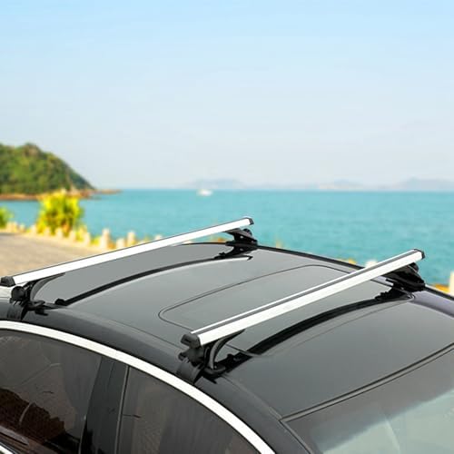 47.24in Universal Top Roof Rack Cross Bar Cargo Carrier Aluminum Crossbar Rack - Image 3