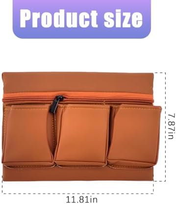Mandark Leather Car Window Armrest Organizer - Image 2