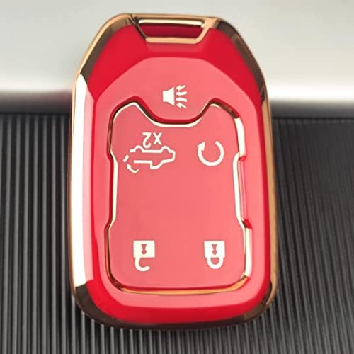OLLEN 5-Button TPU Key Fob Cover, Fit - Image 3